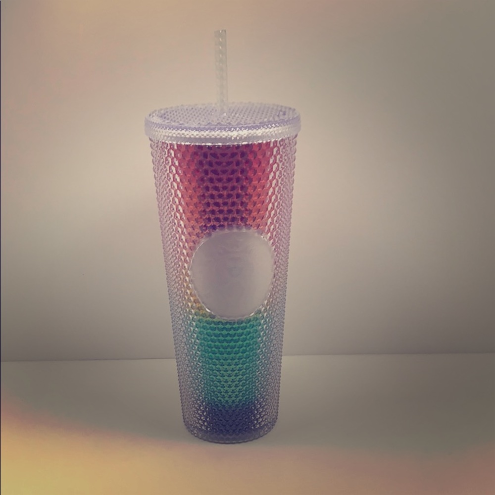 Starbucks Rainbow Studded Tumbler